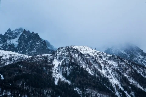 Aiguille du Midi Stock Footage 72682635