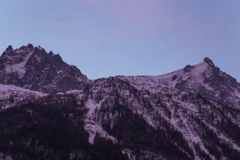 Aiguille du Midi Timelapse 動画素材 72788329