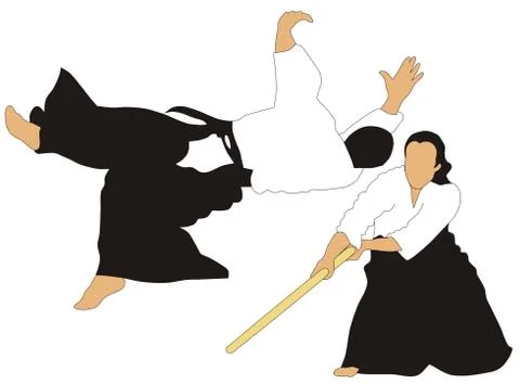 Aikido Stock Illustration