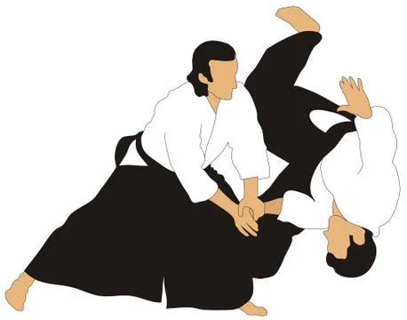 Aikido Stock Illustration