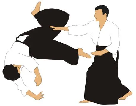 Aikido Stock Illustration