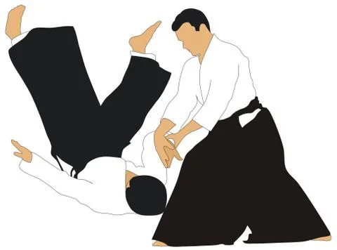 Aikido Stock Illustration