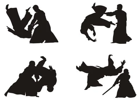 Aikido Stock Illustration