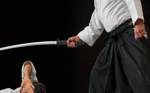 Aikido Stockfoto's