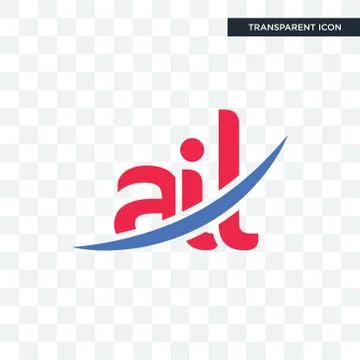 Ail vector icon isolated on transparent background, ail logo design Free Stock Illustration