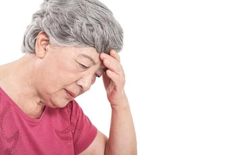 The ailments of the elderly Stock Photos