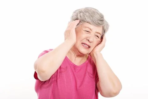 The ailments of the elderly Stock Photos