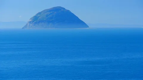 Ailsa Craig Stock-Footage 97843214