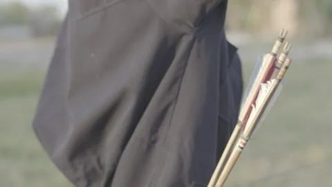 Aim the Arrows Stock Footage 209185345