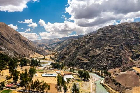 The Aimaraes river in Junin, Peru Stock Photos