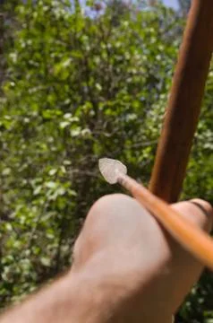 Aiming arrow Stock Photos