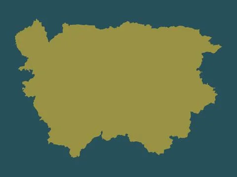 Ain Defla, Algeria. Solid color shape Stock Illustration