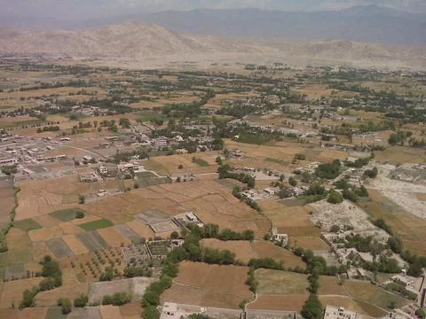 Air above Afghanistan Stock Photos