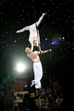 Air acrobats Foto stock