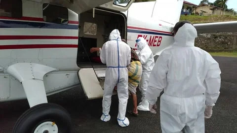 Air ambulance Video stock 243659825