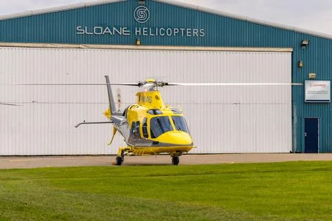Air Ambulance Helicopter Stock Photos