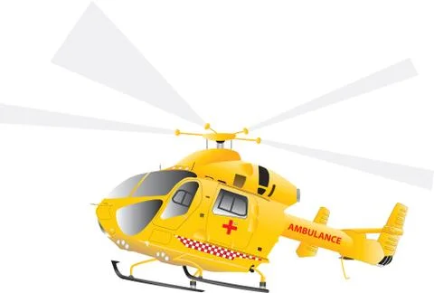 Air ambulance Stock Illustration