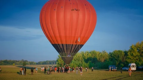 Air balloon Video stock 94066092