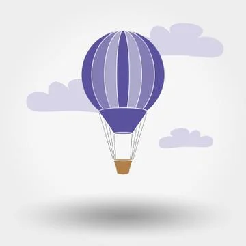 Air balloon. Stock Illustration