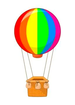 Air balloon Stock Illustration