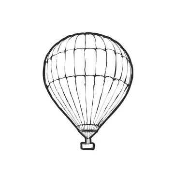 Air balloon Stock Illustration