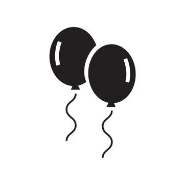 Air Balloon - vector icon Stock Illustration