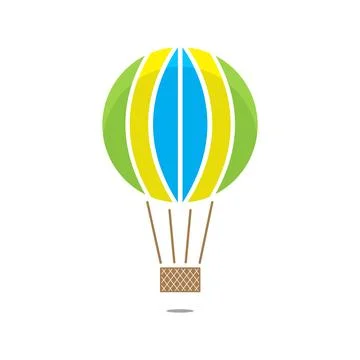 Air balloon vector Stock Illustration