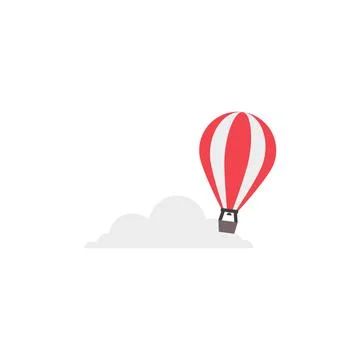 Air balloon. Vector illustration Stock Illustration