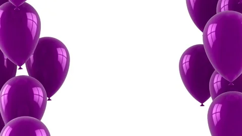 Air Balloons Flying Up Stock Footage 134410873