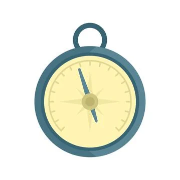 Air barometer icon flat isolated vector Stock Illustration