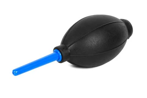 Air blower for cleaning the camera sensor Stock Photos