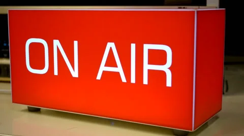 On Air Box 2 A Stock Footage 43866879