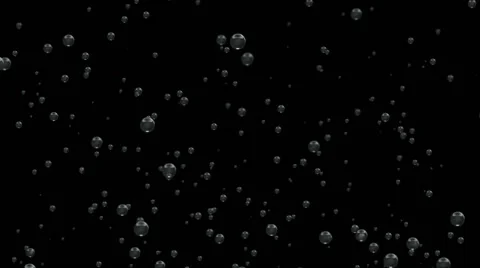 Air bubbles background Stock Footage 68440911