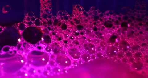 Air bubbles in the Color water Stock Footage 247770575