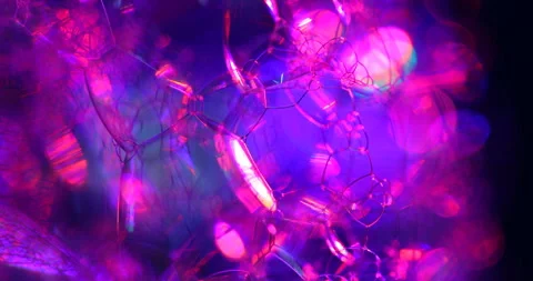 Air bubbles in the Color water Stock Footage 247776997