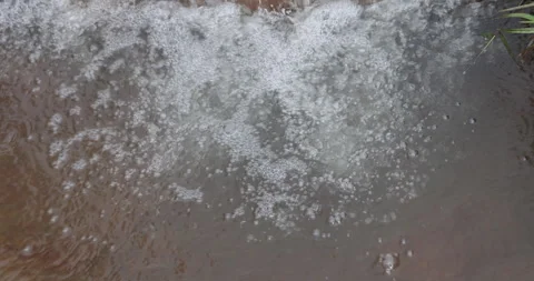 Air bubbles in the Color water Stockbeeldmateriaal 335633652