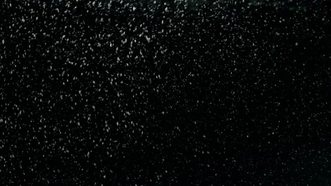 Air bubbles floating under transparent water bubbles in aquarium Stock Footage 157601166