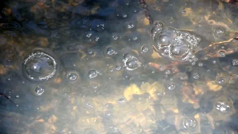Air bubbles Stock Footage 88191617