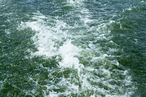 Air bubbles in fresh water Stock Photos