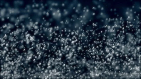 Air Bubbles Gently Bokeh Stock Footage 259682735