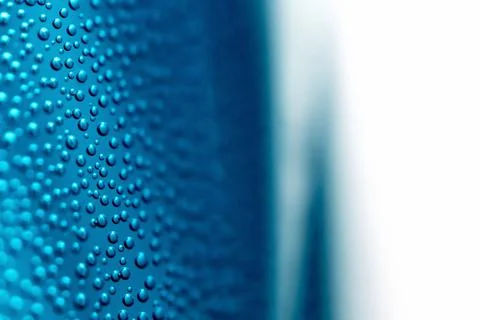 Air bubbles in the liquid Stock Photos