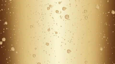 Air bubbles in liquid rising up on light orange background. Stock Footage 147577187