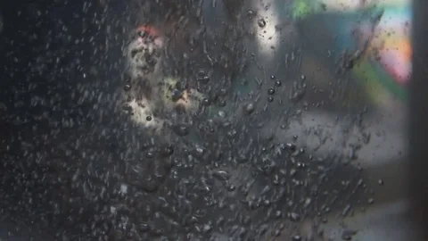 Air bubbles move in the water Stock Footage 79340226