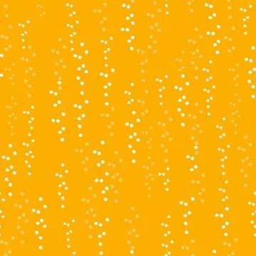 Air bubbles in yellow liquid. Vector Seamless pattern. Repeating abstract イラスト素材