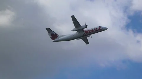 Air Canada Jazz Stock Footage 11199437