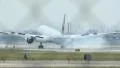 Air Canada plane landing. HD Footage