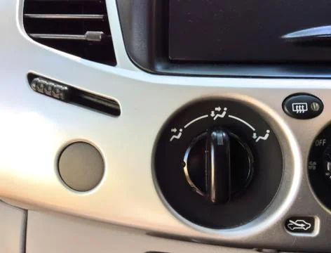 Air Car control panel Stock Photos