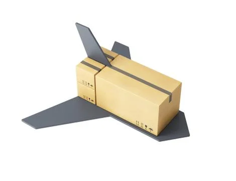 Air cargo Stock Illustration