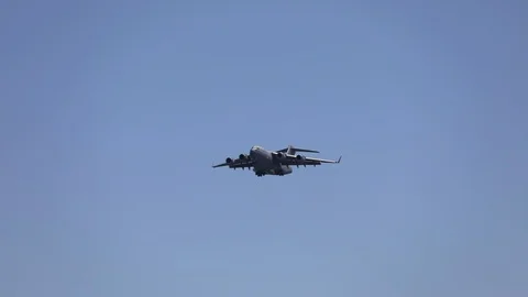 Air Cargo Plane Stock Footage 129259302