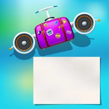 Air case Illustrazione stock